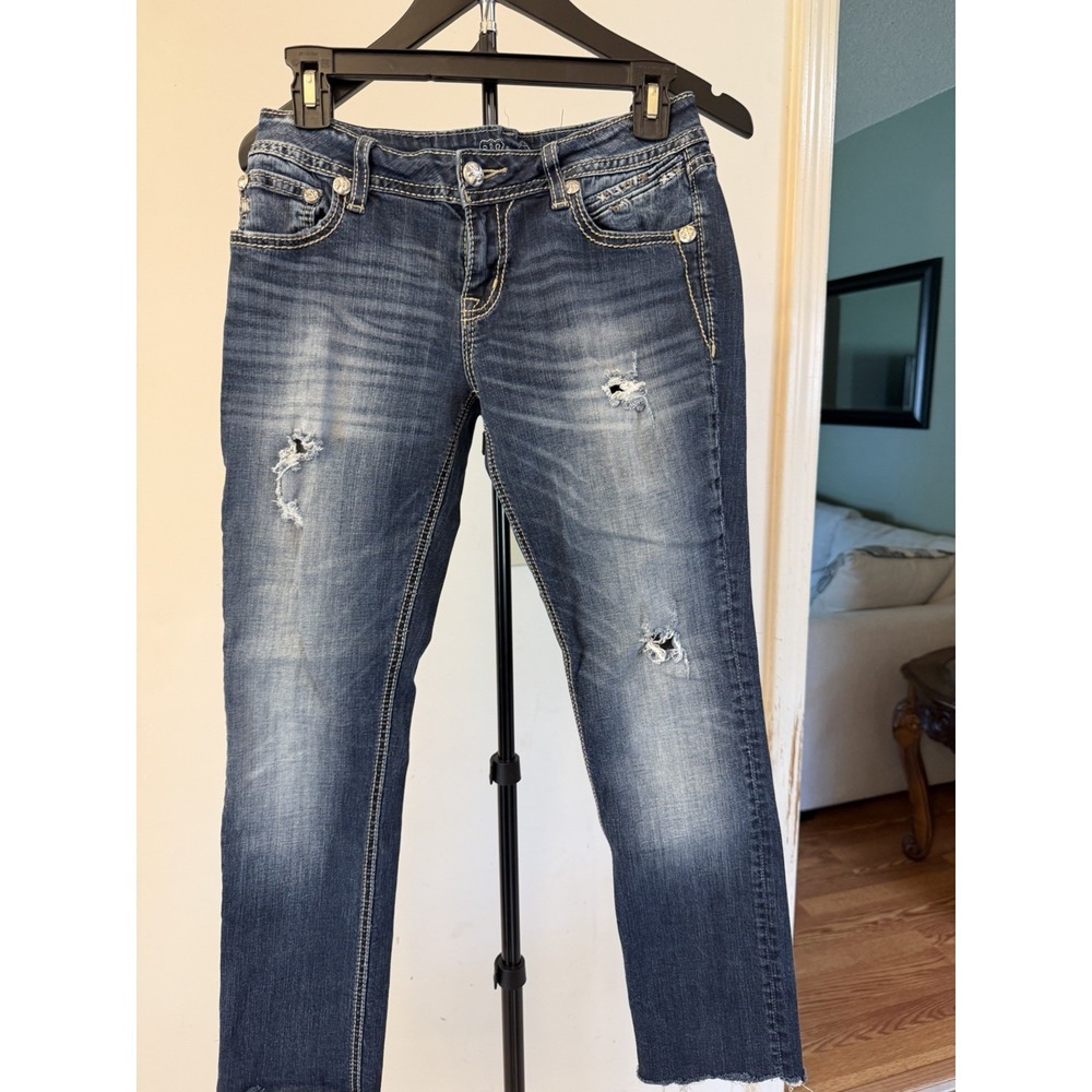 Miss Me Size 28 Distressed Jeans